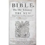 1688 Holy bible, The Holy bible containing the old testament and the new, Oxford, printed at the