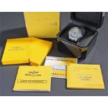 Breitling Colt gentleman's stainless steel wristwa