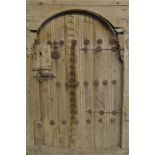 19th Century Turkish door, the arched door with ca