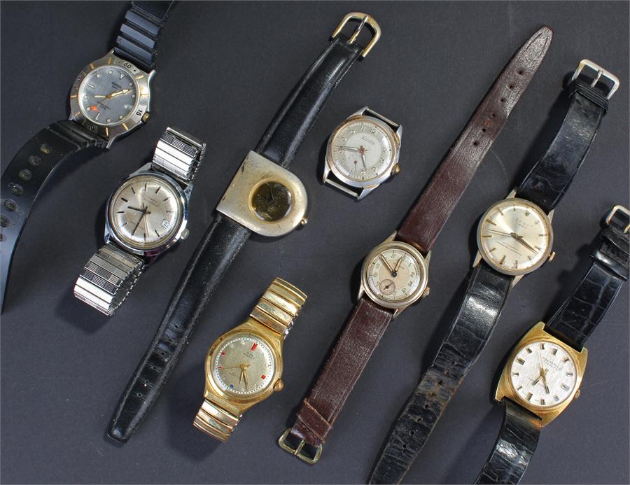 Mixed wristwatches, to include, Times, Sekonda, Bers, Kudu, etc, (8)