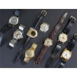 Mixed wristwatches, to include, Times, Sekonda, Bers, Kudu, etc, (8)