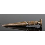 Royal George interest, a pipe tamper made from copper from the Royal George, the tamper inscribed "A