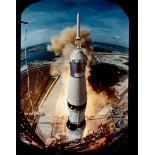 Ralph Morse - Apollo 11 lifts off on its historic flight to the Moon, 16 July 1969 Large-format