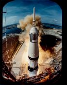 Ralph Morse - Apollo 11 lifts off on its historic flight to the Moon, 16 July 1969 Large-format