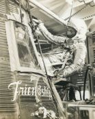 Bill Taub - John Glenn climbs into the Friendship 7 capsule, 23 January 1962 Vintage gelatin