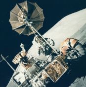 Harrison Schmitt - Eugene Cernan and the Lunar Rover, EVA 3, Apollo 17, December 1972 Vintage
