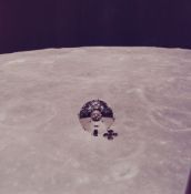 Eugene Cernan - The CSM “Charlie Brown”, the first spacecraft photographed over another world,