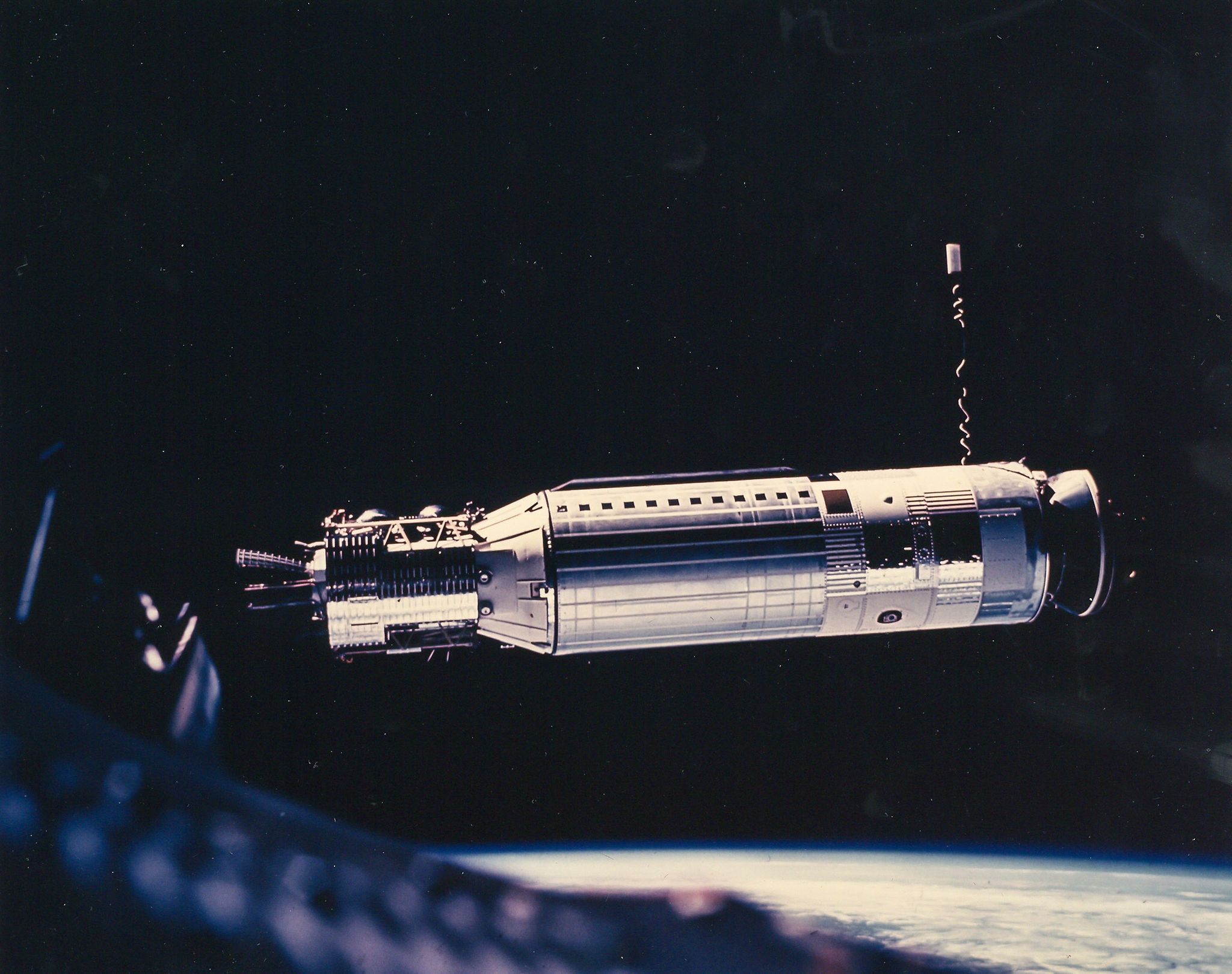 Rendezvous with the Agena Target Docking Vehicle, Gemini 8, March 1966 Two vintage chromogenic - Image 2 of 2