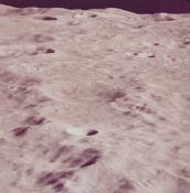 Lunar mountains seen from orbit, Apollo 10, May 1969 Two vintage chromogenic prints on fibre-based