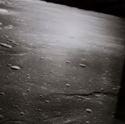 Lunar landscapes in the Sea of Tranquillity during the closest approach to the Apollo 11 landing