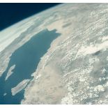 Gulf of California from Space, Gemini 5, August 1965 Two vintage chromogenic prints on fibre-based