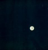 The Full Moon during the homeward journey to Earth, Apollo 17, December 1972 Vintage chromogenic