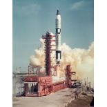 Launch from Pad19 at Cape Kennedy, Gemini 5, 21 August 1965 Vintage chromogenic print on fibre-based