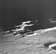 Looking into darkness over Central Bay, Apollo 10, May 1969 A set of three vintage gelatin silver