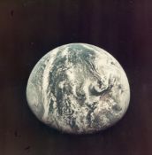 The Earth from 10,000 miles in space, Apollo 11, July 1969 Vintage chromogenic print on fibre-