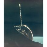 Michael Collins - Gemini 10 spacecraft docked with the Agena, July 1966 Vintage chromogenic print on