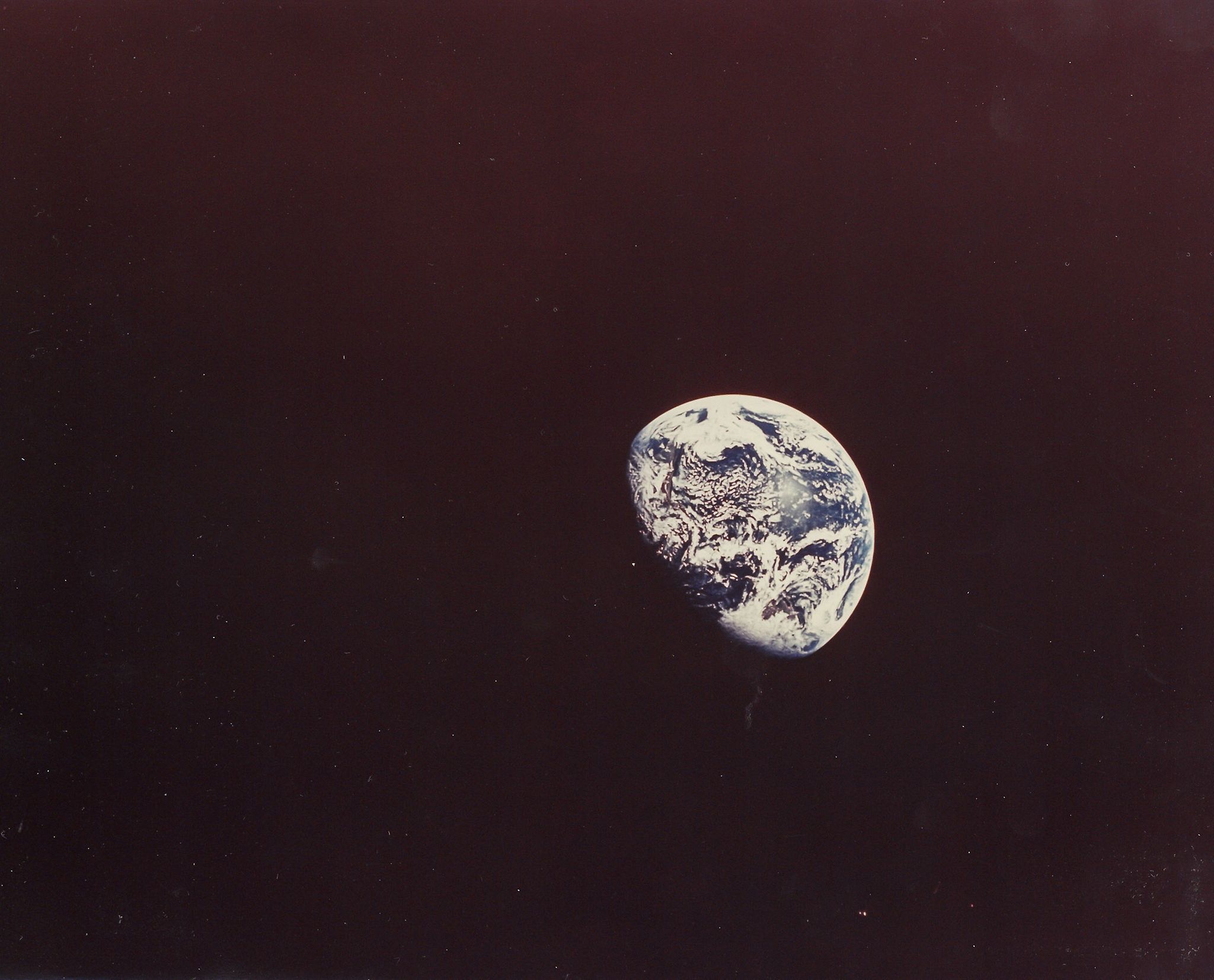William Anders - Planet Earth seen during translunar coast, Apollo 8, December 1968 Vintage