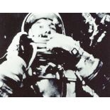 Portraits of Alan Shepard in his Mercury spacesuit and aboard Freedom 7 during America s first human