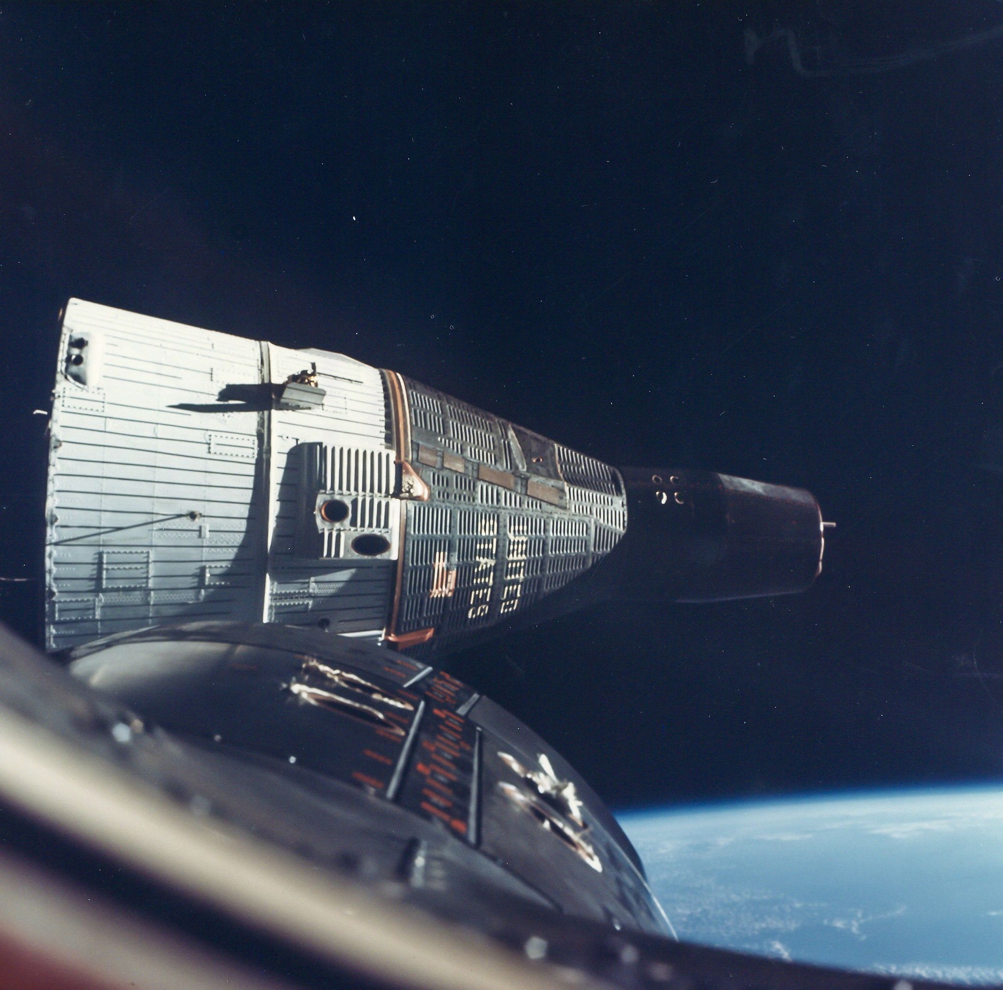 Thomas Stafford - First rendezvous in space, at 17,000 mph, Gemini 6, December 1965 Three vintage - Image 2 of 3