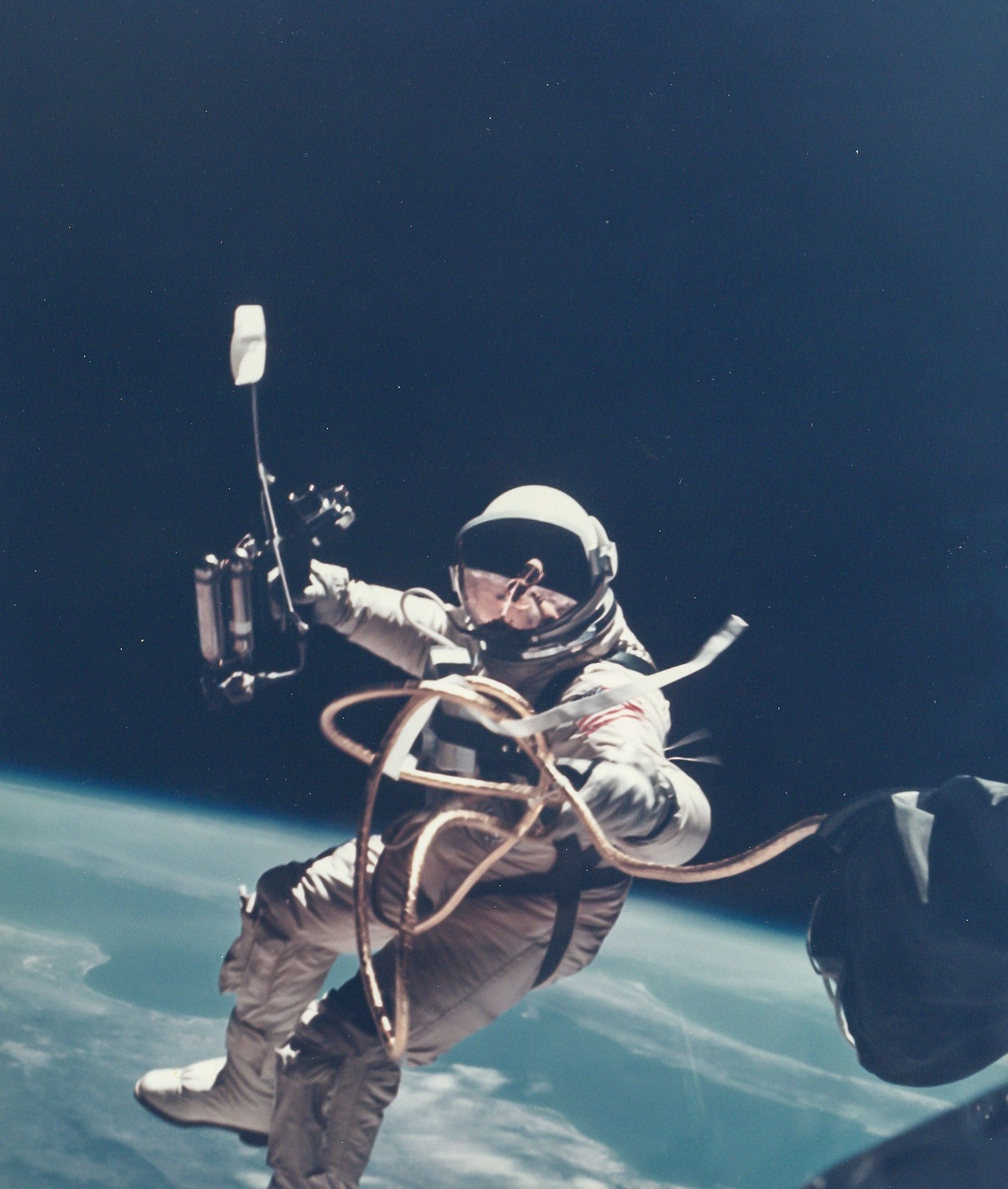 James McDivitt - First US Spacewalk - Ed White’s EVA over New Mexico, Gemini 4, 3 June 1965