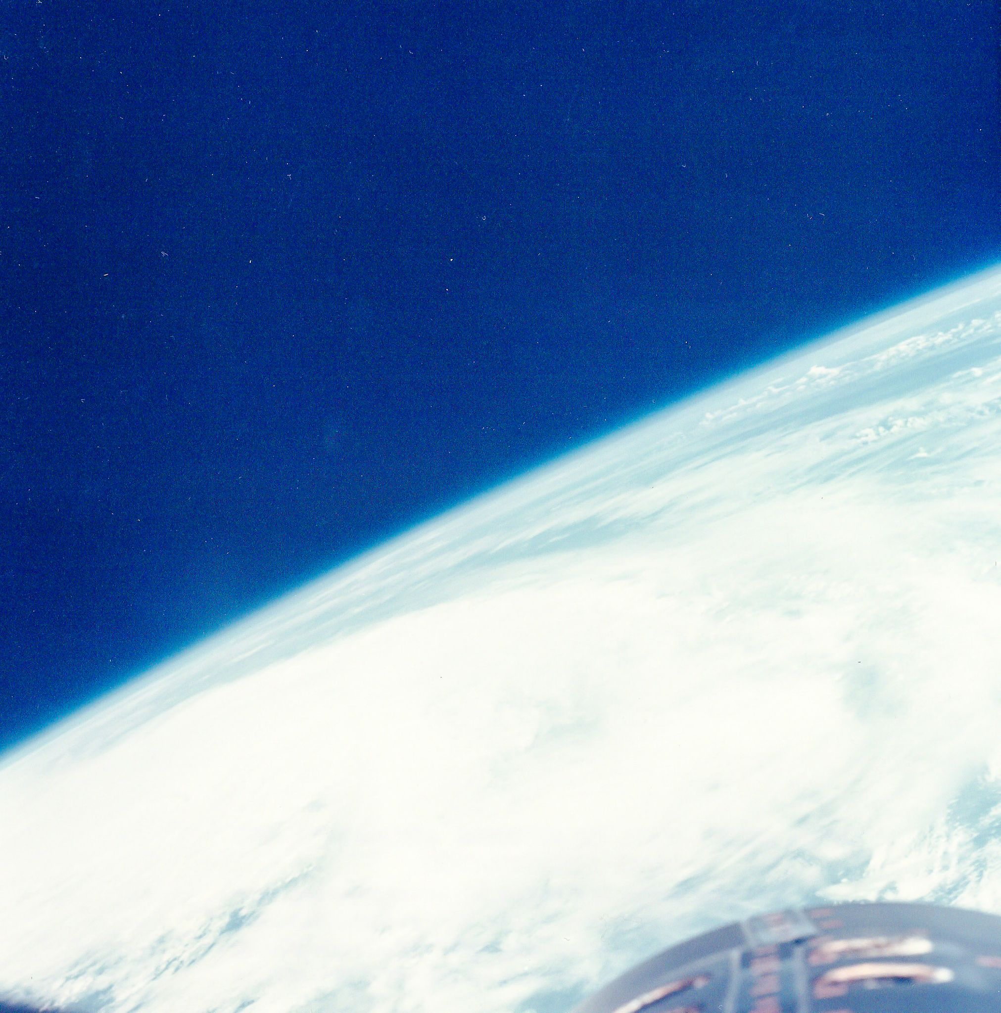 Pacific Ocean from Space, Gemini 5, August 1965 Three vintage chromogenic prints on fibre-based - Image 3 of 3