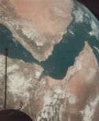 Richard Gordon - The Arabian Peninsula from Space, Gemini 11, September 1966 Three vintage