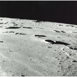 Lunar landscapes at the terminator during Man's last orbit around the Moon, Apollo 17, December 1972