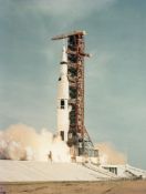 The launch to the Moon, Apollo 11, July 1969 Vintage chromogenic print on fibre-based Kodak paper,