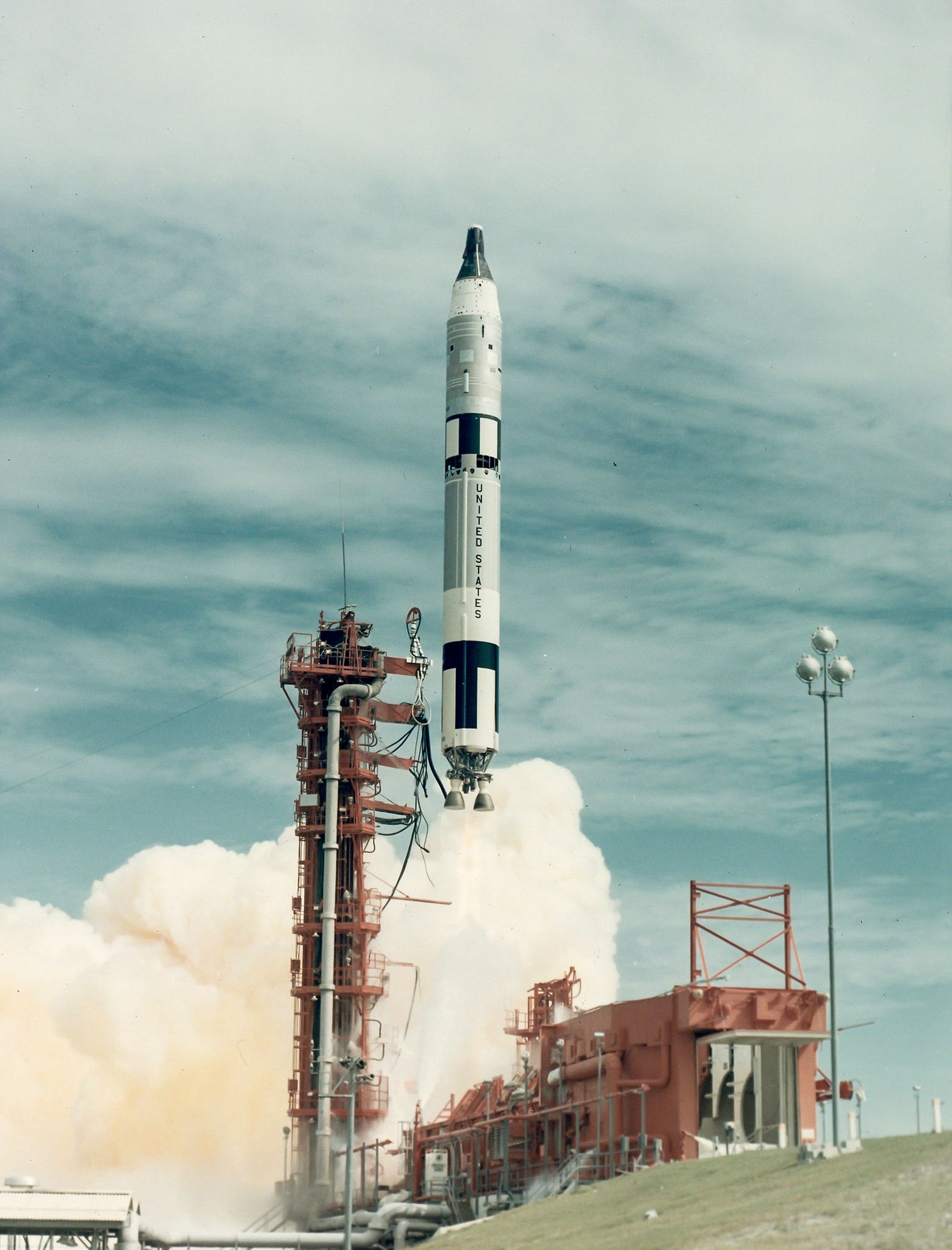 Liftoff, Gemini 11, September 1966 Vintage chromogenic print on fibre-based Kodak paper, 20.3 x 25.