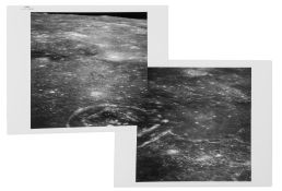 Telephoto panorama over the west rim of Smyth's Sea, Apollo 10, May 1969 Mosaic of two vintage