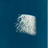 The Moon vanishing in the spacecraft’s window just after transearth injection, Apollo 15, August