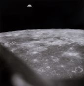 Earthrise sequence, Apollo 10, May 1969 Five vintage gelatin silver prints, each 20.3 x 25.4cm (8