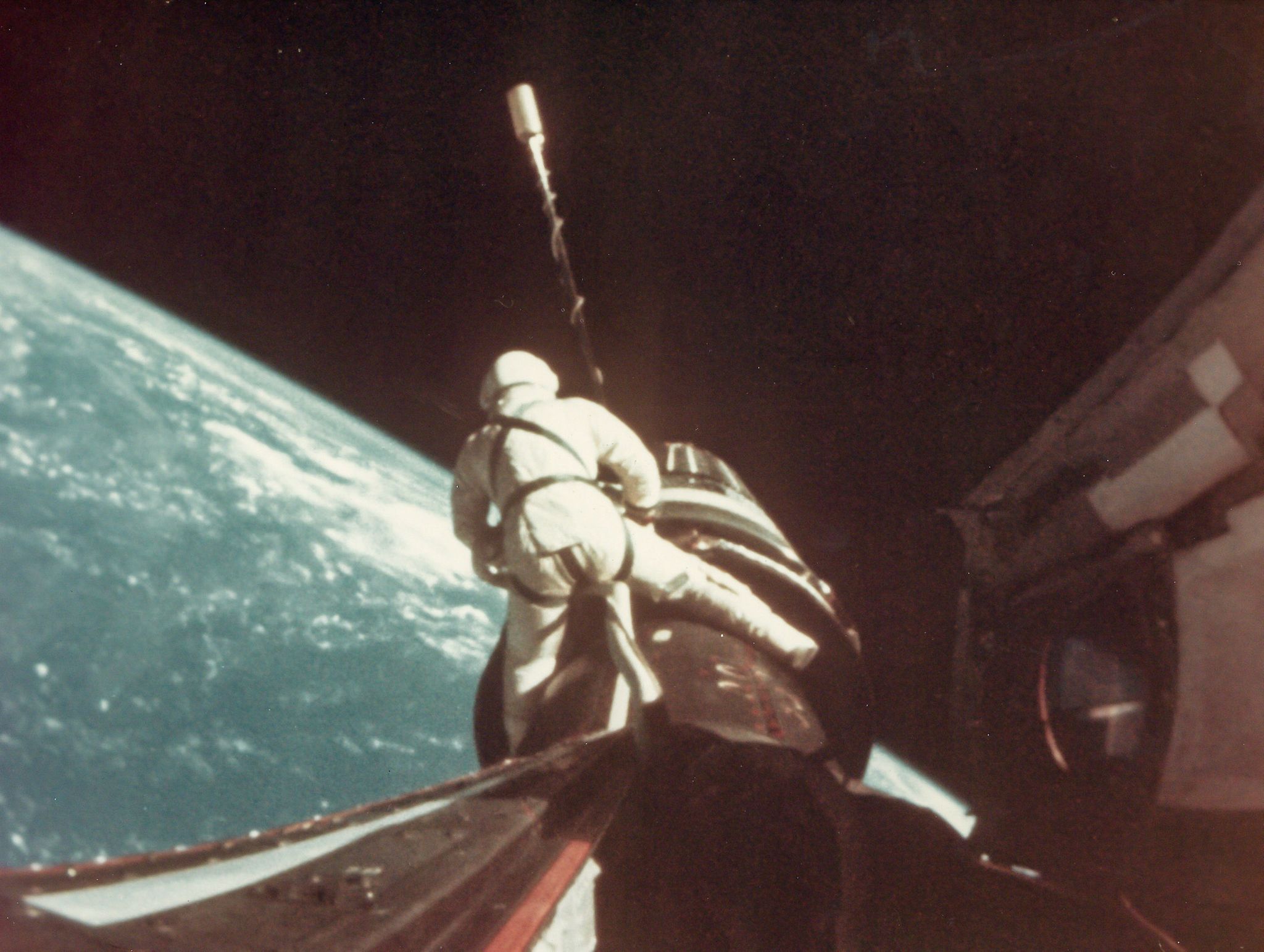 "Rodeo" EVA by Richard Gordon, Gemini 11, September 1966 Vintage chromogenic print on fibre-based