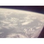 John Glenn - The first photograph from space taken by man, Mercury-Atlas 6, 20 February 1962 Vintage