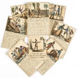 Grand Jeu Des Adventures de Robinson Crusoe, avec figures coloriées, pictorial title and 25 hand-