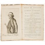 Trials.- Ashley (James) - The Case and Appeal of James Ashley of Bread-Street London..., in Relation