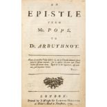 Pope (Alexander) - An Epistle...to Dr.Arbuthnot, first edition , modern cloth, [Griffith 352 ;