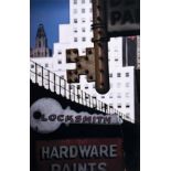 Ernst Haas (1921-1986). Locksmith's Sign, NYC, 1952. Chromogenic print, printed later, signed by