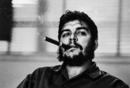 Rene Burri (1933-2014). Che Guevara, Cuba, 1963. Gelatin silver print, printed later, signed in