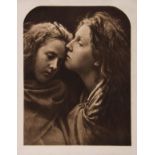 Julia Margaret Cameron (1815-1879). The Kiss of Peace, 1869. Photogravure, printed later, 22 x 17cm