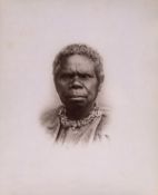 John Watt Beattie (1859-1930). Tasmania Aborigines, ca. 1890. Eleven albumen prints, all except two