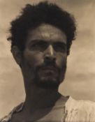 Ned Scott (1907-1964). Mexican Fisherman, Alvarado, Mexico, 1934. Gelatin silver print,
