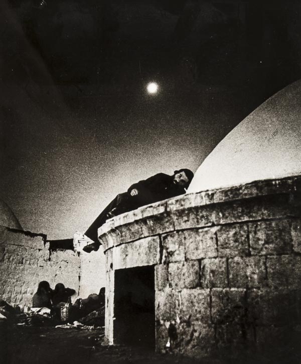 Tim Gidal (1909-1995). Night of Meron, 1935; Jerusalem, 1941. Two gelatin silver prints, printed