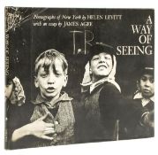 Helen Levitt (1913-2009). A Way of Seeing, 1965. The Viking Press, New York, first edition, hardback