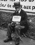 Lisette Model (1901-1983). Blind Man, Paris, 1937. Gelatin silver print, printed 1977, signed and