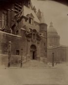 Eugène Atget (1857-1927) - Saint Etienne Du Mont, Panthéon, Paris, 1898 Albumen print, titled with