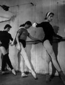 Brassaï (1899-1984) - École de Danse de l'Opéra, 1953 Ferrotyped silver print, photographer's