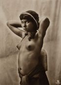 Rudolph Neuer (dates unknown) - Harem Girl, Tangier, ca.1900 Gelatin silver print, photographer's