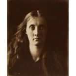 Julia Margaret Cameron (1815-1879) - Mrs Herbert Duckworth (Julia Jackson), 1867 Albumen print flush