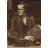 David Octavius Hill (1802–1870) Robert Adamson - Dr. Forbes, Glasgow, 1845 Calotype print flush